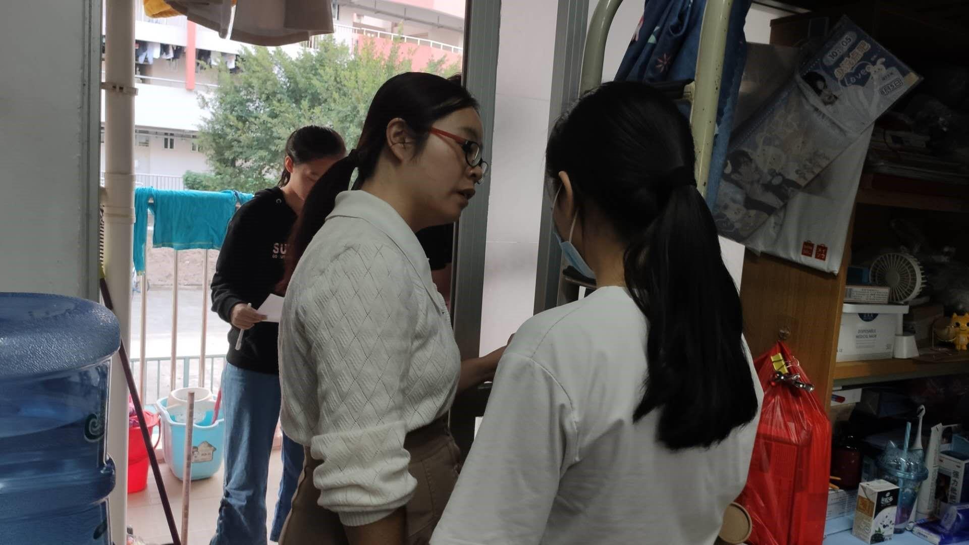 js3845金沙线路开展学生社区宿舍检查工作